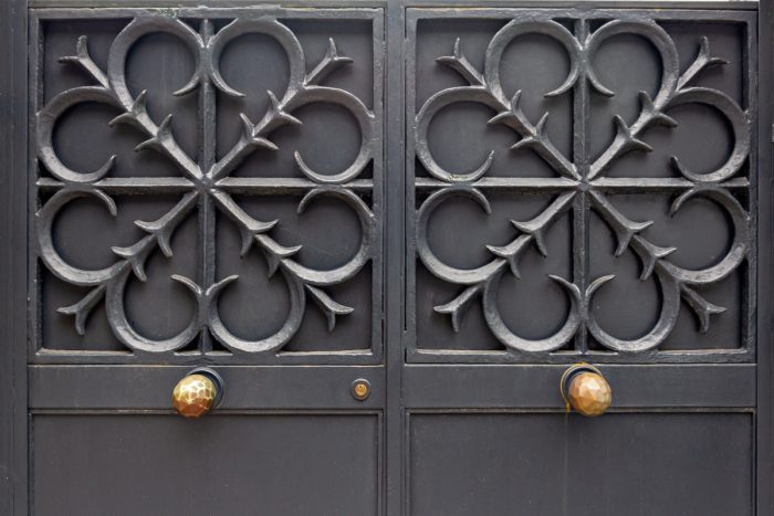 How To Clean A Wrought Iron Door