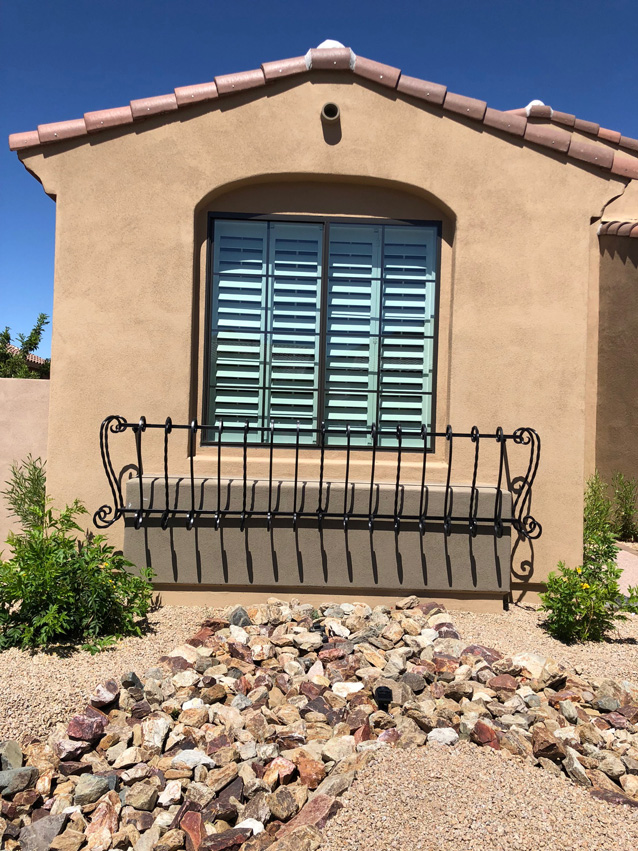 What Are Wrought Iron Architectural Elements?