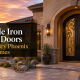 Double Iron Entry Doors For Luxury Phoenix Area Homes