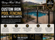 Custom Iron Pool Fencing for Scottsdale Homes